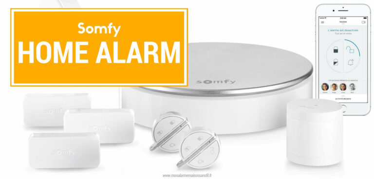 Alarme maison sans fil connectée Somfy Home Alarm