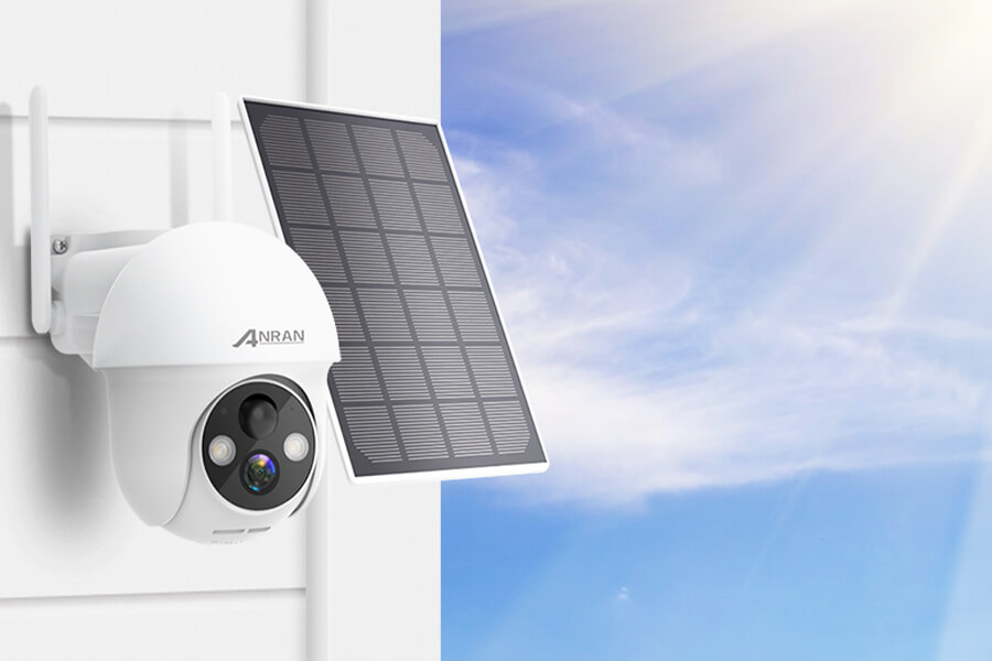 camera surveillance exterieur solaire anran q01 2k