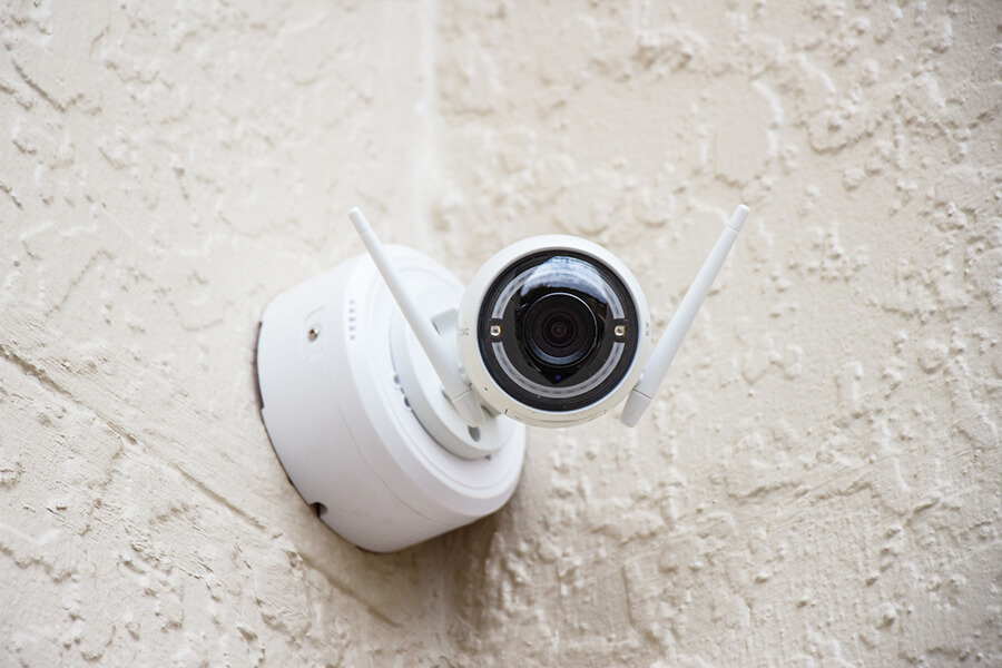camera surveillance exterieure jardin